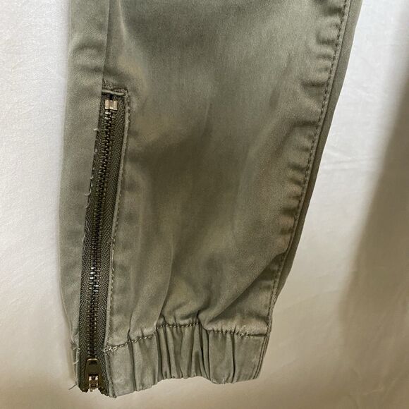 AMERICAN EAGLE Jeans Jogger Super Stretch Jegging Ankle Zip Jr Womens 0 Green - Picture 3 of 9